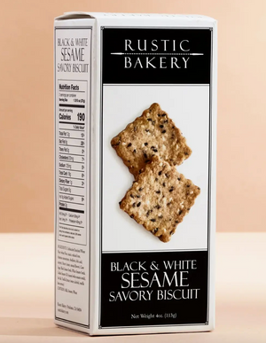 Rustic Bakery Black & White Sesame Biscuit