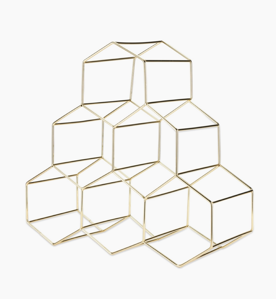 Belmont Geo Wine Rack by VISKI