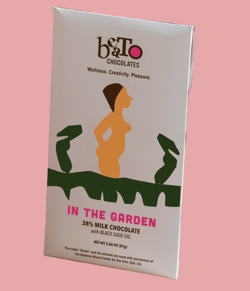 Beato In the Garden with Black Sage Oil Chocolate Bar