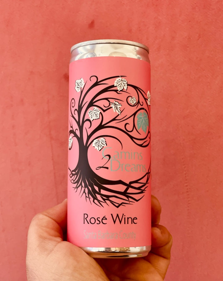 Mostly Grenache with some Syrah, Carignan and Gamay. Santa Barbara, California.  Woman winemakers -Wives, Mireia Taribó + Tara Gomez. All natural. Wife and Wife! Queer made! Native American winemaker. Soft and elegant yet totally crushable. Lean mean cherry mineral drinking machine.