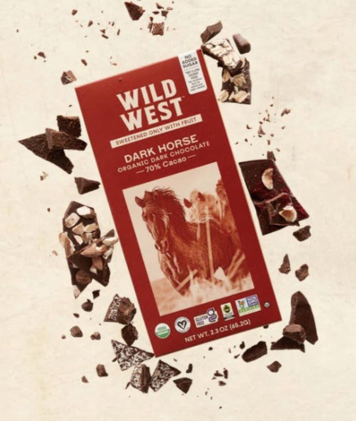 Wild West Dark Horse Organic Chocolate Bar