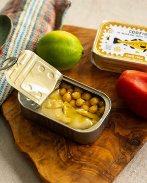 Miss Can by Tin2Table Cod in Olive Oil and Chick Peas