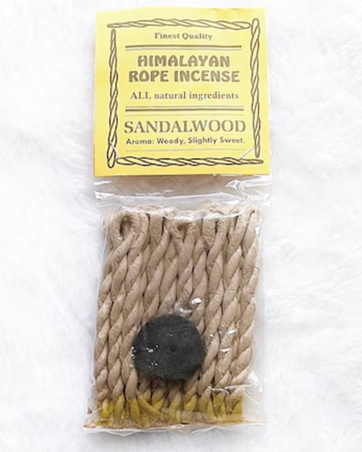 Himalayan Sandalwood  Rope Incense