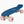 Cal7 Mini Cruiser with Swirl Wheels Penny Skateboard  22.5”