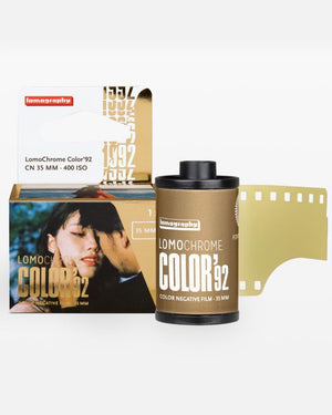 All of Lomography’s signature color negative aesthetics packed into a miniature roll of 110 film for a roaring good time.