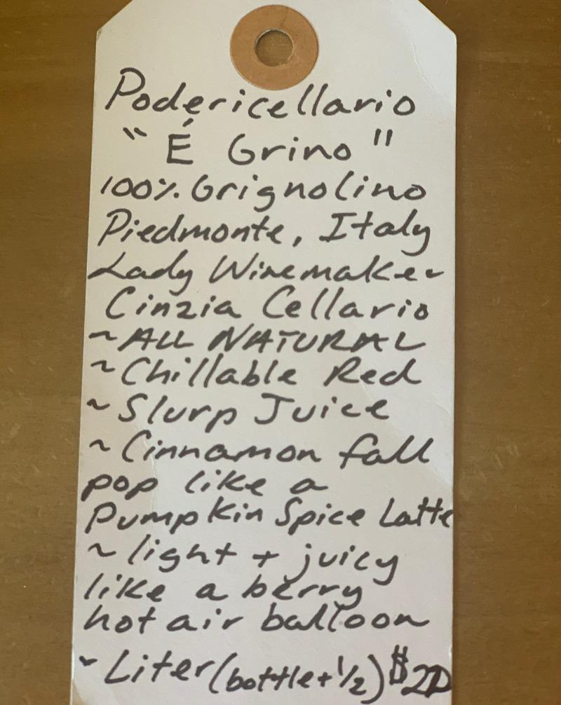 Podericellario È Grino