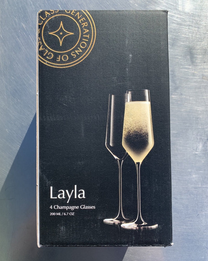 With beautiful glass cut, perfectly uniform rims and sophisticated lines, the JoyJolt Layla White Wine Glasses will certainly impress anyone! These are crafted with care in Czech Republic from premium quality, highly durable crystal. Dishwasher Safe.