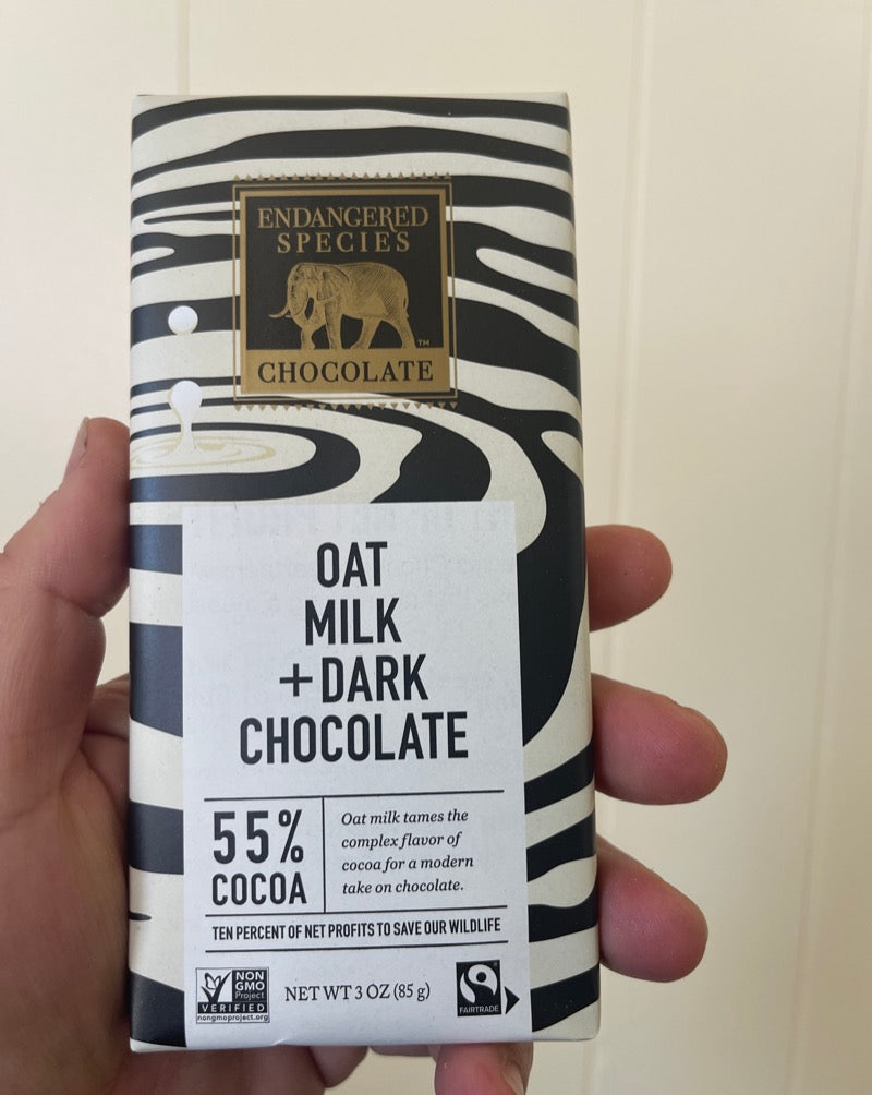 Endangered Species Dark Oat Milk Chocolate