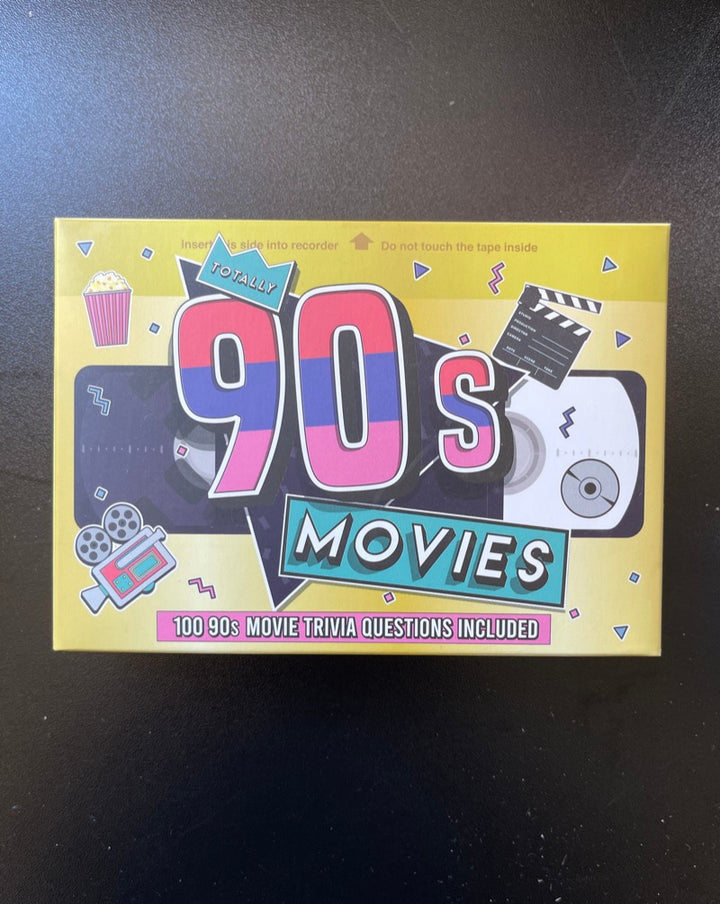 Pull on your leg warmers, back comb your hair and get ready to test your knowledge of the outrageous decade we all secretly love, with our set of 90's Trivia Cards! Test your friends on topics such as the music, fashion, films and TV of the most talked about decade!