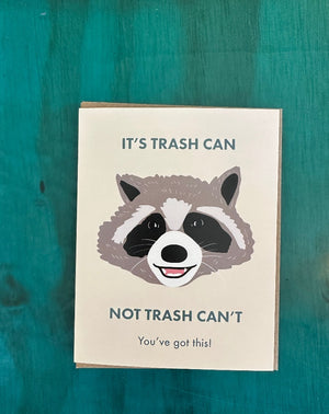 Raccoon Trash Can