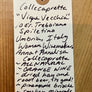 100% Trebbiano Spiletino. Umbria, Italy.  Mother and daughter winemakers - Anna & Annalisa Collecapretta. All natural. Orange wine. Dried hay and root beer, it's good! Pineapple brioche. Smoky minerals. Salty beeswax. Limited!!