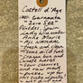 100% Garnaxta. Penedes, Spain.  Woman winemaker - Anne Marie. All natural. Fresh and clean w/ some mild funk. Crayon box and Chinese herbs. Sour cherries and raw meat. Pucker up for this sucka w/ pucka! Wet dirt and minerals.