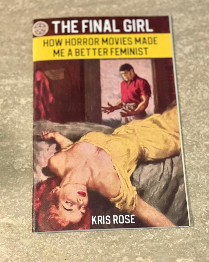 Rose takes us on a fun, smart, sassy, macabre tour through scary movies of the 1980s, analyzing the character tropes and celebrating the bad-asses who may not have been believed but fought to stay alive until the bitter end. Zine / pamphlet. Published by Microcosm.