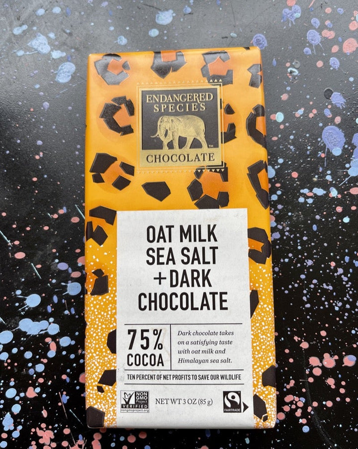 Oat Milk Sea Salt Dark Chocolate  Social Good!