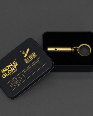 Unusual and highly useful in a survival scenario, this quality metal whistle makes a great keychain companion and a very special gift. A cool tool for a lover of the outdoors, sports, or loud noises.