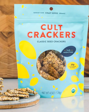 Classic Seed Cult Crackers Organic Gluten Free Snacks