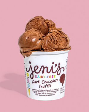 A dairy-free flavor made by people who love dairy. Complex and ethereal flavor from the best cocoa the world has to offer. Finishes with an ultralight whiff of coconut cream.