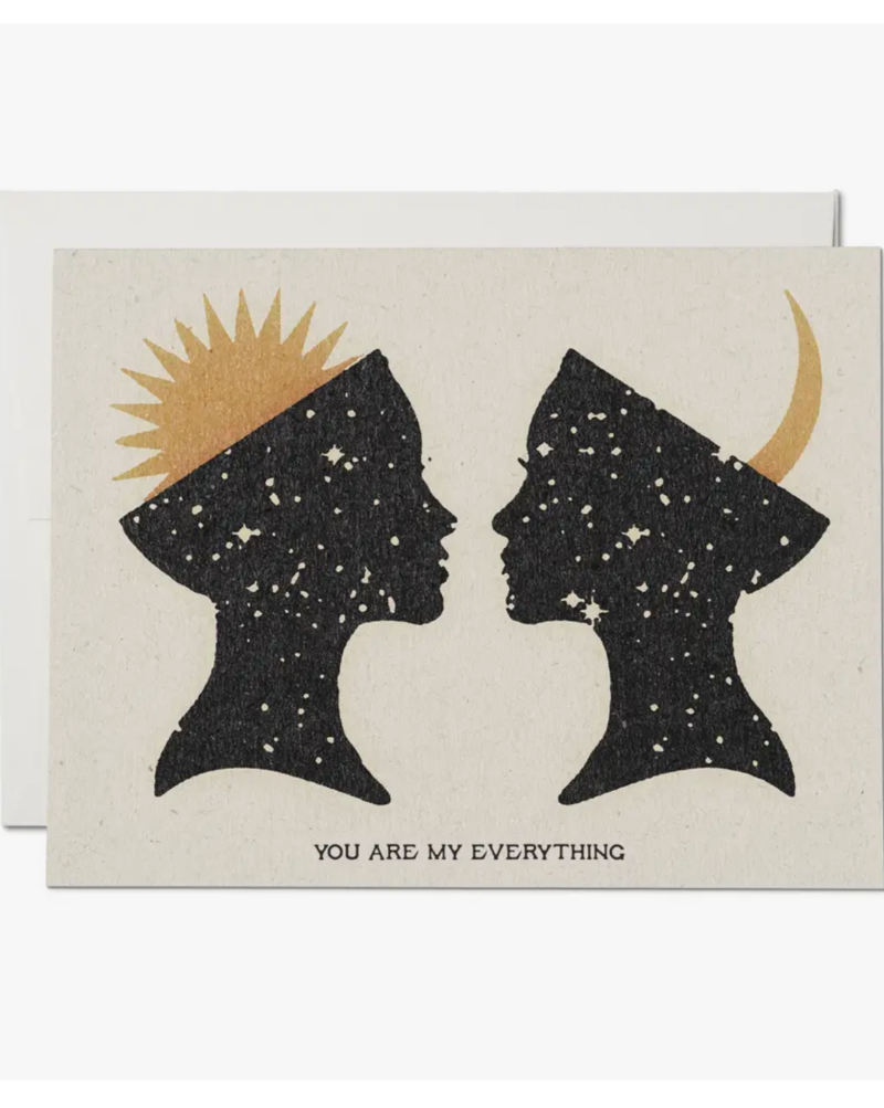 You are my everything greeting card. Blank inside.