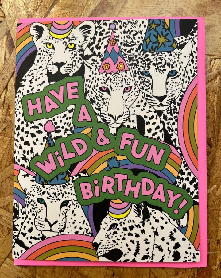 Have A Wild & Fun Birthday Card