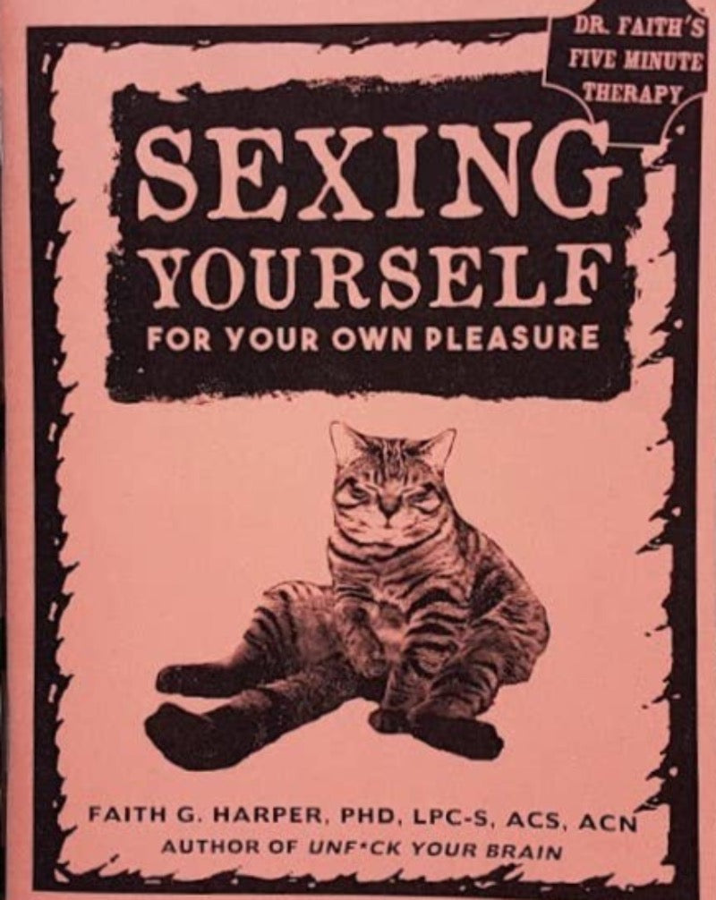 Zine / pamphlet. Published by Microcosm! Microcosm publishing bestseller Dr. Faith takes on the fabulous topic of... Masturbation! In her usual style of combining hilariousness with science, she breaks down the history of societal shame around self-pleasure, and offers practical and straightforward whys and hows of exploring your sexuality on your own time.