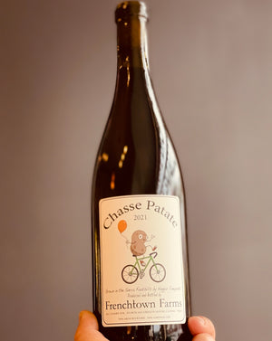 70% Mourvèdre, 30% Grenache Sierra Foothills, California.  Woman winemaker - Cara Mockrish. All natural. Grenache tickler, Mourvèdre funk fest. Freshly foraged forest mushrooms after a Spring rain. Red berry blaster. Silk soft tannins. To chill or not to chill, that is the question.