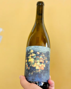 75% Chenin Blanc 25% French Colombard Solano County Green Valley, California.  African American Woman winemaker - Chenoa Ashton-Lewis. All natural. Solera style. Dried daisy crown. Honeysuckle thoughts and dry peach dreams. Melting marzipan in the sun.