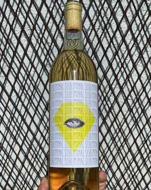 80% Sauvignon Blanc, 20% Semillion Santa Barbara, California.  Woman winemaker - Marlen Porter. All natural. 41 year old vines. Malolactic and aged on lees! Race car acidity with boogie van lushness. Some tropical fruit + wild herbs.